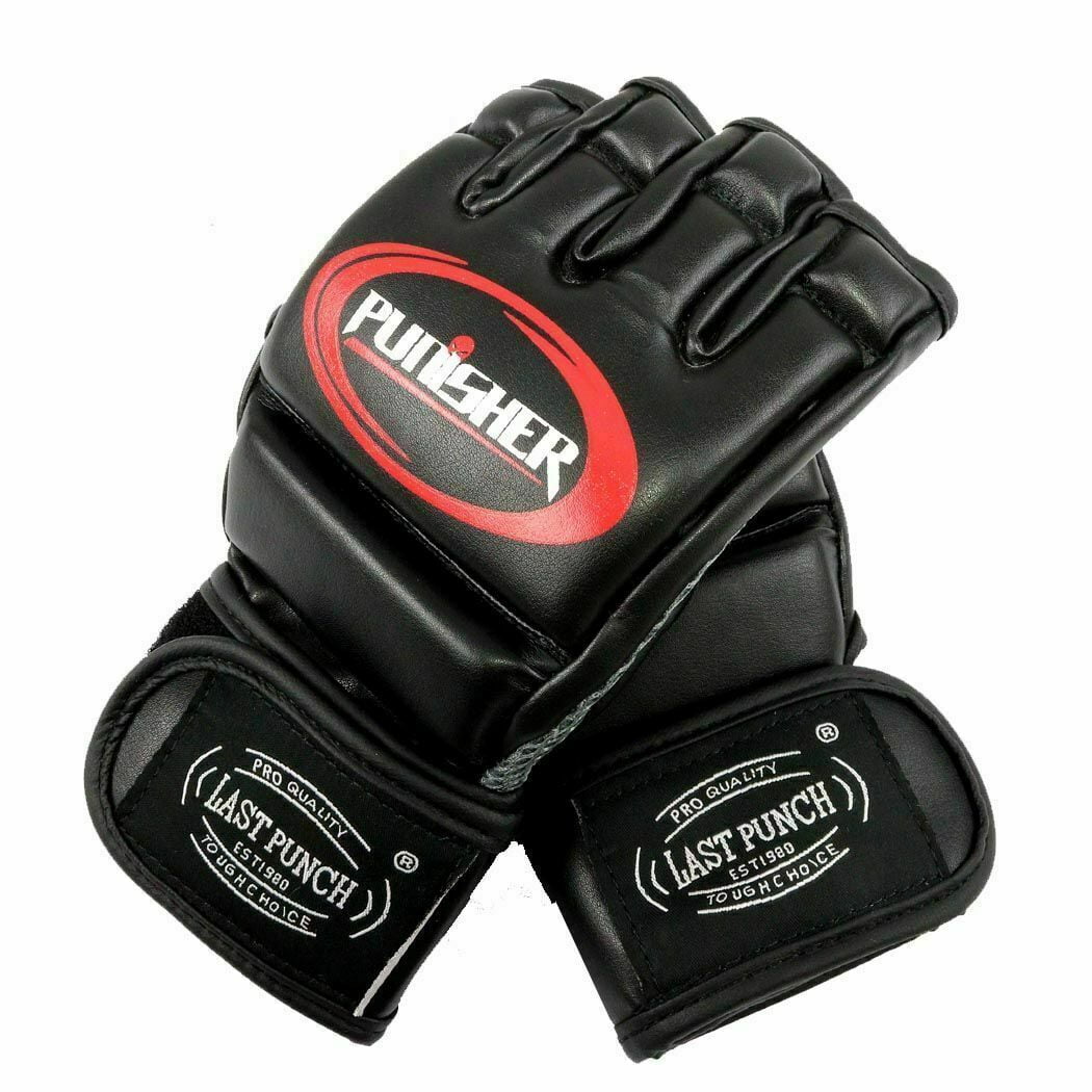 MMA Boxing Gloves Grappling Punching Training Kickboxing Gloves 