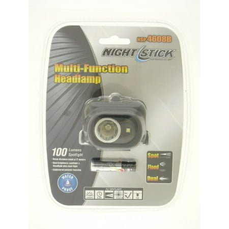 Nightstick NSP-4608B Dual-Light Multi-Function Headlamp,