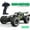 Green, variant on Remote Control Car RC Cars All Terrain Monster Truck, Outdoor 2WD Off Road Hobby RC Truck with 2 Rechargeable Batteries