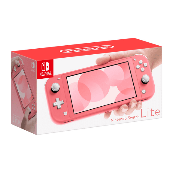 Restored Nintendo Switch Lite Console, Coral - International Spec (Functional in US) (Refurbished)
