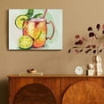thumbnail image 4 of YILUYINQING Lemonade Lime Mint Canvas Wall Art For Home Decor 16x12in, 4 of 6