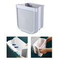 thumbnail image 1 of Cubo de basura montado en la pared Baoblaze Bote de basura colgante Rectangular Pequeño para armario de cocina Oficina Gris Grande, 1 of 8