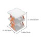 thumbnail image 3 of Estantería de almacenamiento DIY | Organizador ajustable de 3 niveles para zapatos, plantas y baño | Estantería de plástico moderna de estilo escandinavo | Verde, naranja y azul, 3 of 6