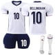 thumbnail image 1 of UEFA Euro 2024 England Home Football Kit No. 10 Bellingham-Xin 24, 1 of 5