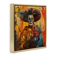 thumbnail image 3 of Stupell Industries Vibrant Festive Day of The Dead Gold Framed Floater Canvas Wall Art, design by Marta Wiley, 3 of 9