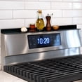 thumbnail image 5 of Magnetic Stovetop Storage Shelf in Stainless Steel - 2-Pc. - 15"L, 5 of 8
