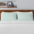 thumbnail image 4 of Luxe Cotton Percale Crisp and Cool Sheet Set, King/California King, Mint, 4 of 6