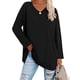 thumbnail image 1 of Camiseta de manga larga para mujer, Camiseta de manga larga con hombros caídos y manga larga para mujer Camiseta de manga larga probada y confiable, 1 of 6
