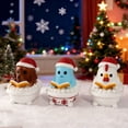 thumbnail image 5 of Chicken Figurine with Santa Hat and Book Decorative Collectible Ornament for Home Desk Shelf Display, 5 of 5