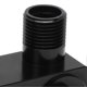 thumbnail image 2 of Kit adaptador de compresor de CA de aleación de aluminio 6061T6, color negro, con ángulo de giro de 90°, para Ford LSX y LS1., 2 of 2
