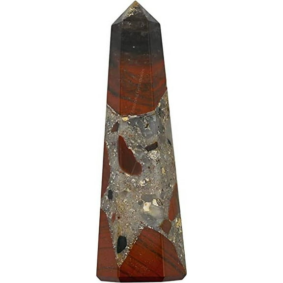Spotted Jasper Crystal Tower Obelisk Point (2" to 3" INCH)
