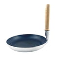 thumbnail image 4 of Sartén pequeña, mini sartén para huevos, mini sartén portátil novedosa con mango de madera para 17 cm Universal, 4 of 9