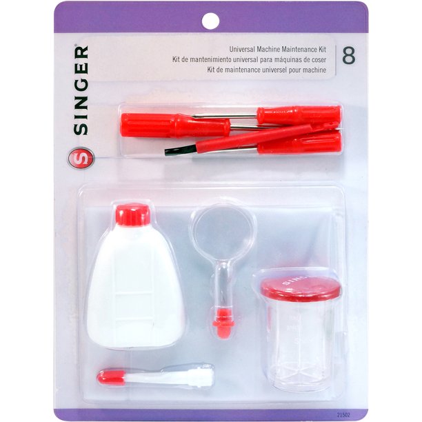 Singer Universal Sewing Machine Maintenance Kit with Machine Oil, 0.7
