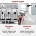 thumbnail image 6 of TOCOKEID 2 Pcs Meat Grinder & Cheese Slicer/Shredder Attachment Set for KitchenAid Stand Mixer, 6 of 8