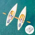 thumbnail image 1 of CRILSTYLEO 6Pcs Aluminum Kayak Track Adapter Silver Canoe Accessories for Secure Connection, 1 of 6