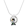 thumbnail image 1 of Delight Jewelry Resin Panda Bear Graduate Joy Ring Charm Necklace, 18", 1 of 4