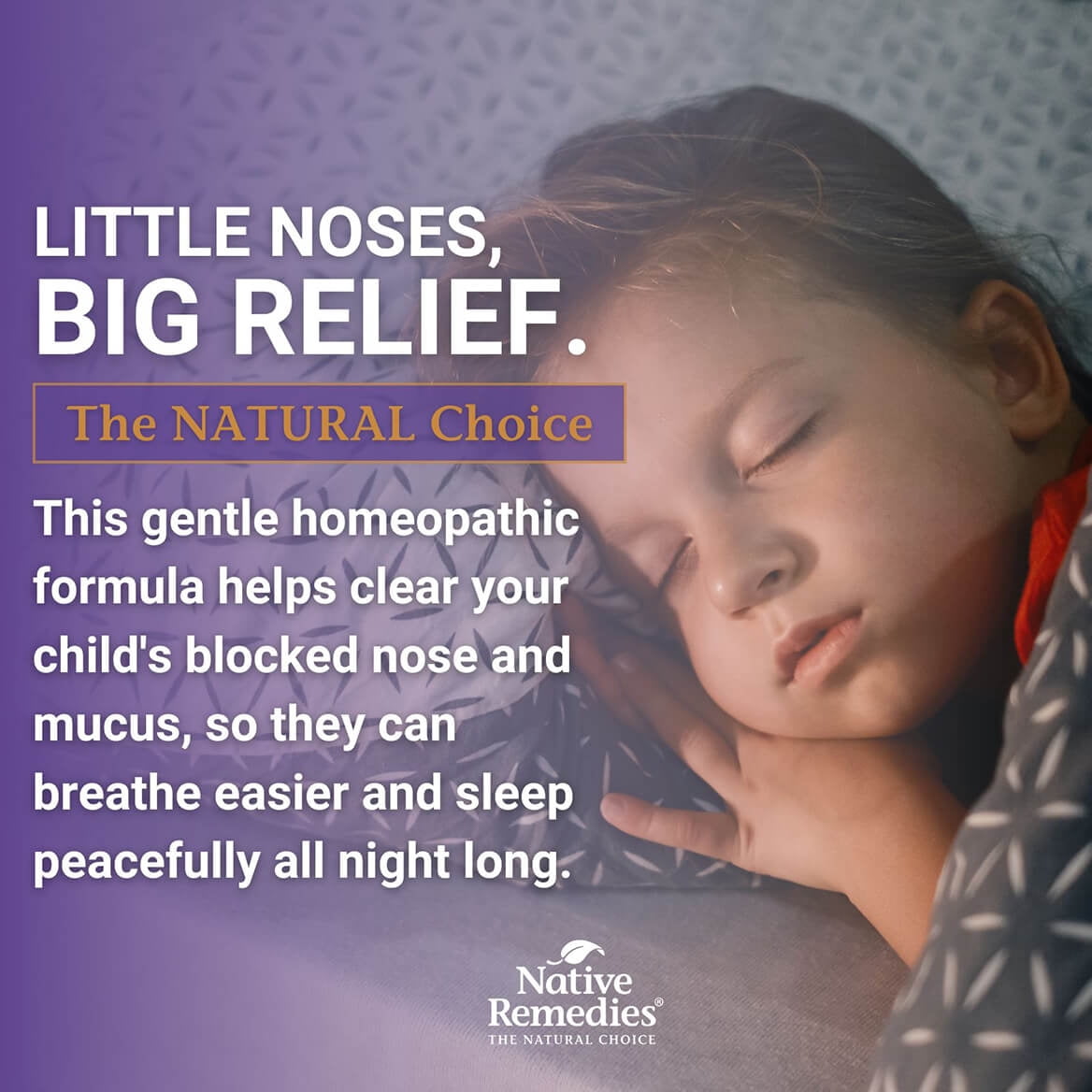 NativeRemedies Mucus-Clear Jr. Nighttime - Temporarily Relieves Mucus Congestion in Children