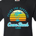 thumbnail image 4 of Inktastic Summer Enjoy the Sunshine Cocoa Beach Florida in Blue Youth T-Shirt, 4 of 5