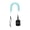 Light Blue, variant on Towing Rope With Tightly Spiral Structure Standing Assist Strap With Ankle Covers Durable Towing Rope For Kayaker(Pink-One Size)