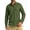 Army-Green, variant on Thrilos Mens Long Sleeve Work Shirts Casual Button Up Shirts Quick Dry Business Tops with 2 Pockets