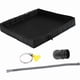 thumbnail image 5 of Base de ducha para camping, bandeja de ducha portátil, accesorios para duchas, base para toldo de tienda con manguera de drenaje para playa, patio y Negro 86cmx86cmx13cm, 5 of 9