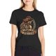thumbnail image 1 of Women’s Graphic Tee Cotton T-Shirt Casual Wild Flowers Wild Horses Shirt, 1 of 7