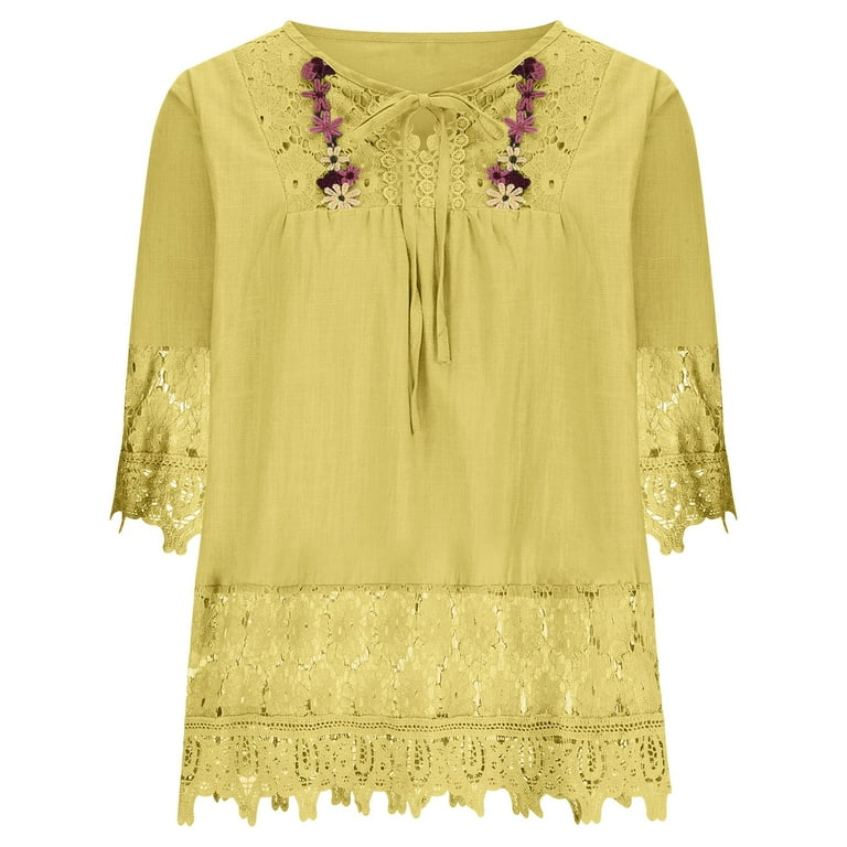 トップス Turtle Neck Lace Patchwork Tops Turtle Neck Lace Patchwork Tops(White) – Kanako Tamura