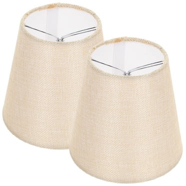 2pcs Clip-on Bulb Fabric Lamp Shade Table Lamp Shade Modern Lamp Shade Floor Lamp Shade