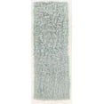 thumbnail image 1 of New Flokati 1400gr 2'4" x 8'6" Runner, Pastel Blue, 1 of 5