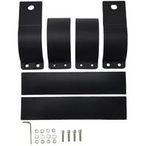 2X 3 Inch 76-81mm Bull Bar Roll Cage Mount Bracket Clamps LED Work Light Bar Holder for SUV ATV Truck Motorcycle Boat