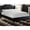 Black, variant on Silver Faux Leather Upholstered Full Bed Frame, Modern Bedroom Essential With Headboard Size And Radiance