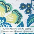 thumbnail image 3 of Phantoscope Outdoor Floral 20” x 20” Decorative Off White Floral Pillows, Waterproof (2 Count), 3 of 7