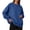 Blue&25^0710Q, variant on Garbnen Women's Crew Neck Sweatshirts Fleece Long Sleeve Shirt for Women Casual Fall Winter Warm Oversized Fashion Pullover for Women White XXL