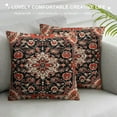 thumbnail image 3 of JEUXUS Antique Vintage Boho Persian Carpet Print Decorative Throw Pillow Cover Square Pillowcase Soft Pillow Case Home Decor for Living Room Couch Sofa Car Cushion Cover, 3 of 5