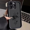thumbnail image 3 of Funda de teléfono con estampado de cruz negra para Xiaomi Redmi 13, 4G, 13C, 12C, Redmi Note 13, 12 Pro Plus, 5G, 12S, 11S, 10S, 10pro, funda suave a prueba de golpes, 3 of 5
