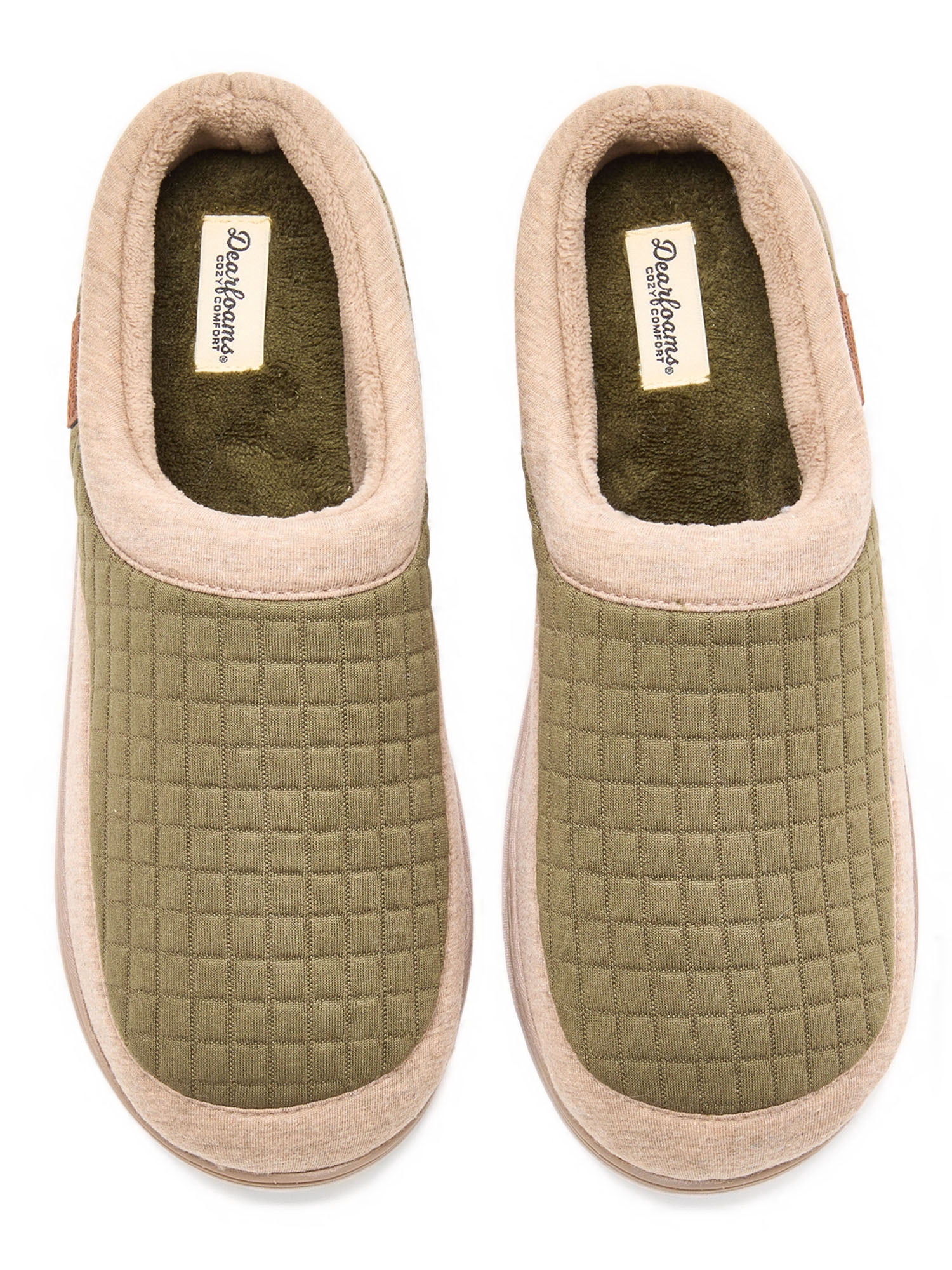 Dearfoams Cozy Comfort Men's Lounge Clog Slipper