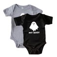 thumbnail image 3 of RTKFRFLM My 1st Halloween Baby Romper Cute Boo Short Sleeve Onesie Infant Halloween Outfit Newborn Gift Bodysuit for Baby Boys Girls, 3 of 3