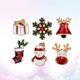thumbnail image 2 of GOOHOCHY 6 broches de aleación delicados para el pecho de Navidad, broches creativos, accesorios de decoración para disfraces., 2 of 8