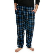 DG Hill Mens Pajama Pants Fleece Bottoms with Pockets, Plaid or Camo