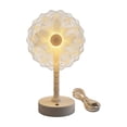 thumbnail image 2 of Flower Table Lamp, Dandelion Light, Small Table Lamp, Warm Light Lamp, 7X3.5X2.5 Inch Compact Size Decorative Ambient Lighting Lamp with Included Usb Cable for Home Desktop Use, 2 of 7