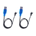 thumbnail image 4 of 2 cables de carga USB de 3,7 V y 400 mAh para vehículos RC de 60 cm. Cables de carga fiables para juguetes, coches, barcos y otros vehículos., 4 of 8