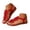 Red, variant on Dakaela Sandals for Women Flat Dressy Summer Flower Sandal with Ankle Strap Arch Support Comfortable Casual Walking Flats Shoes (6,Beige)