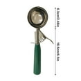 thumbnail image 2 of Ounces Portion Scoop, 1 Release Stainless Steel Cookie Scoop With Lever, Effortless Scooping For Cookie Dough Cupcake Batter Ice Cream Durable Food-Grade Construction For Baking, 2 of 2