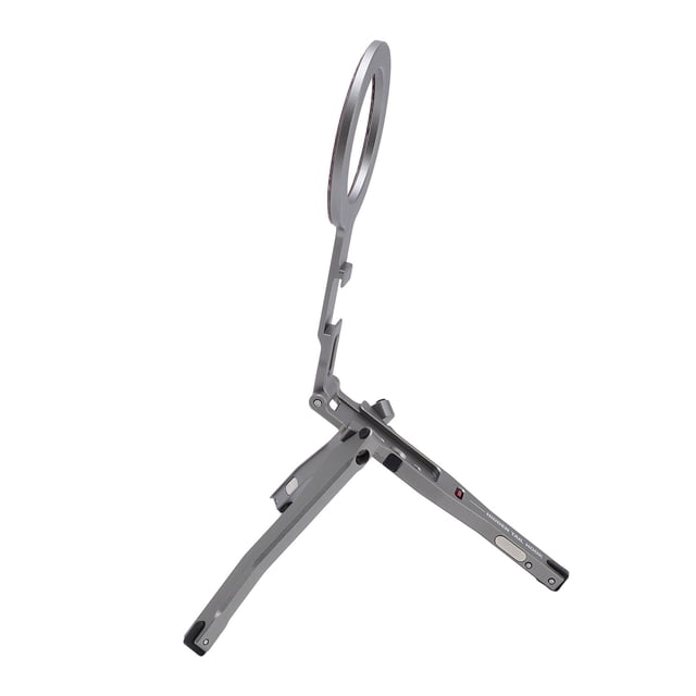 TRÍPODE DE TELEFONO DE ESCRITORIO, SOPORTE DE TELEFONO MAGNÍTICO DE 1/4 PULGADAS AGUJEROS DE ROSCA SIN SLIP PARA ALMOHADILLA PARA 12 13 14 Serie 15 para Fotografía