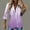 Purple, variant on SHOPESSA Womens Tops Plus Size Long Sleeve Workout Shirts Casual Printed Turn-down Collar Cardigan Button Down Blouse Tops