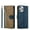 Blue, variant on Case for iPhone 6 Vintage Multi-Color Folio Vegan Leather Purse Case with Card Slots Magnetic Closure Kickstand Flip Crashproof Phone Cover