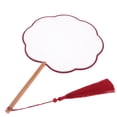 thumbnail image 1 of DIY Dibujo En Pintura Seda Flor Fan Para Bailar Cosplay Wedding Party Favors, 1 of 9