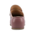thumbnail image 4 of Journee Womens Antonina Slip On Mule Platform Loafer, 4 of 10