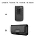 thumbnail image 5 of Qarigey Riñonera para teléfono para hombre, soporte para teléfono móvil, bolsas de almacenamiento de emergencia multifuncionales, monedero, Bolsas de mensajero y de hombro tipo 4, 5 of 6