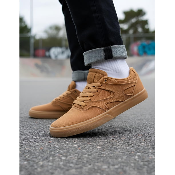Tenis DC Shoes Hombre Kalis Vulc Café ADYS300569-WE9